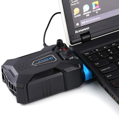 Laptop Cooler, Air Extracting Laptop Cooling with Vacuum Fan - USB Powered, Wind Control, Low-Noise, Portable Radiators,CPU Cooler, Fan Heat Sink ...
