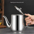 Stainless Steel Tea Pot With Filter Rust Proof Durable Oil Strainer Pot For Hotels Restaurants Homes 850ml Tea Kettle(Silver)...