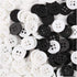 BaoQiu 15mm White Black Plastic Buttons 5/8 Inch Pack of 150 Pcs Sewing Resin Buttons Four Holes DIY Craft Buttons...