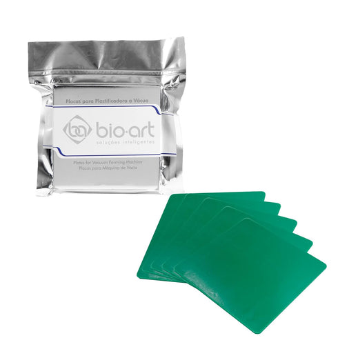 Dental Soft Splint, 5 Sheets 3 mm Dental Lab Splint Thermoforming Material for Vacuum Forming Machine 5'' x 5'' (Square, Green)...