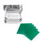 Dental Soft Splint, 5 Sheets 3 mm Dental Lab Splint Thermoforming Material for Vacuum Forming Machine 5'' x 5'' (Square, Green)...