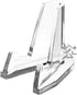 Clear Display Stand Easel for Holder Coin Capsules Challenge Medals Casino Chips, 10 Pack...