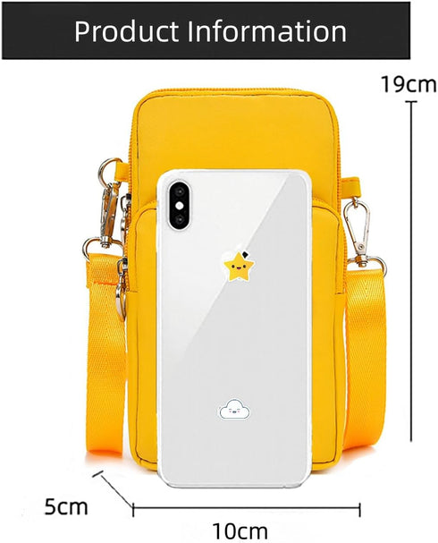 Mobile Phone Purses Bag,Waterproof Crossbody Phone Wallet Case,Cellphone Crossbody with Shoulder Strap...