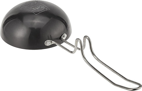 Eris Hard Anodized Mini Fry Pan/Tadka Pan, Black, 4.75"...