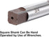 uxcell 3/4" Hand Reamer H8 Accuracy Alloy Tool Steel 8 Flutes Straight Shank Milling Cutter Tool...