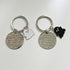 FORUBUS Lovely Black and White Ghost Friends Keyring - I Hope We're Friends Until We Die Keychain for Best Friends - BFF Gift...