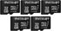Patriot Memory LX Series Micro SD Flash Memory Card 32GB - 5 Pack...