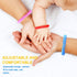 12 Pack Mosquito Bracelets, Mosquito Bracelets Outdoor for Adults and Kids, Individually Wrapped DEET-Free Waterproof Bands...
