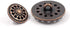 Bezelry Antique Copper Sun Metal Shank Blazer Button Set. 6 Pcs of 23mm, 8 Pcs of 15mm...