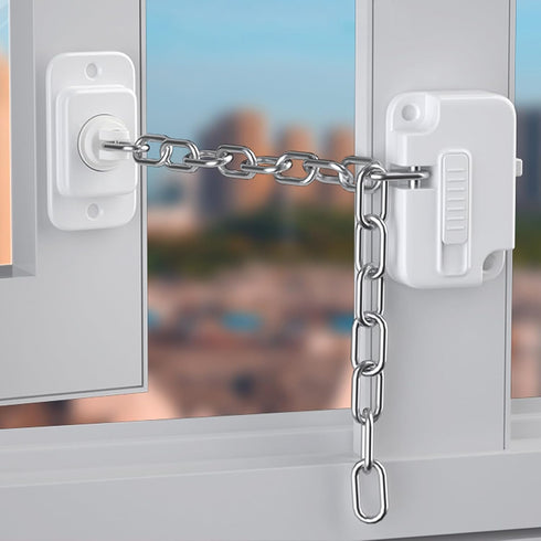 Cabinet Locks for Babies (2 Pack), Heavy Refrigerator Lock, for Fridge, Cabinets, Drawers, Dishwasher, Toilet, Window and Child Locks for Cabinets...