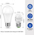 SANSI LED Refrigerator Light Bulb 45W Equivalent, 5000K Daylight White 450 Lumen 4W Appliance Light Bulb A11 Small LED Light Bulb, E26 Freezer Hom...