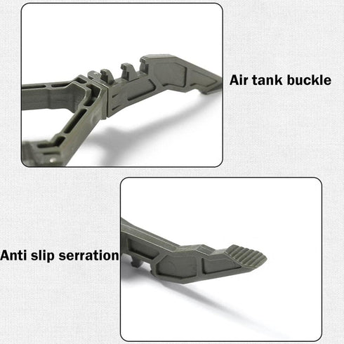 Fuel Can Stabilizer for Camping Stoves, Stand Canister Tripod Foldable Cartridge Canister Tripod Bracket Mini Foldable Outdoor Camping Hiking Cook...