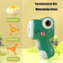 Outdoor Flying Toys Fruit Dinosaur Theme 3IN1Flying Disc Launcher Kids Toy Launcher with Outdoor Indoor Games Activities (Green)...