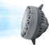 Yinuoday Table Air Circulator Fan Cooling Fans with Smart Sensor Rechargeable Desk Personal Fan with 5 Wind Modes No Button Design for Home Bedroo...