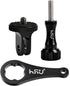 HSU Aluminum Camera Tripod Mount Adapter, 1/4"- 20 Camera Mount with Aluminum Thumbscrew, Tripod Adapter Compatible with Insta360 X4/X3/X2/X/RS/R/...