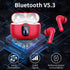 Wireless Earbuds Bluetooth 5.3 Headphones Bass Stereo Ear Buds with Noise Cancelling Mic LED Display in Ear Earphones IP7 Waterproof 36H Playtime ...