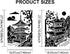 2pcs Japanese Zen Temple Stencil 11.7×8.3inch Large Japanese Style Temples Stencil with Paint Brush Sacred Pagoda Drawing Template for Wood Walls ...