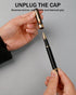 Metal Ballpoint Pens Set, Fancy Fine Point Smooth Writing Pens, Luxury Rollerball Pen with 10 Ink Refills 0.5 mm for Journaling, Men Executive, No...