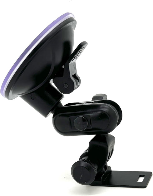 Ehnanced Dual Ball Joint Adjust Suction Cup Bracket Compatible for UNIDEN R1 R2 R3 R4 R7 R8 R9 DFR3 DFR6 DFR7 DFR8 DFR9 Radar Detector...