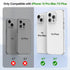 GIN FOXI Fast Charging Battery Case for iPhone 15 Pro Max/15 Plus, 8000mAh 15W Ultra Slim Charger Case Rechargeable Portable Extended Power Bank C...