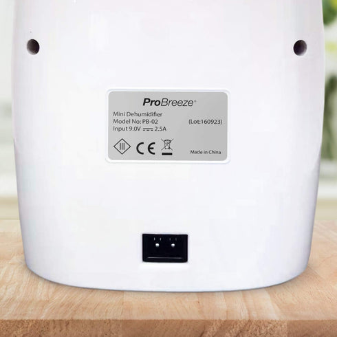 Pro Breeze Mini Dehumidifier PB-02 Power Adapter - 2-Pin Adaptor for Pro Breeze Mini Dehumidifier 1200 Cubic Feet...