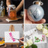 Drawing Stencils Kits for Painting 60Pcs Sea Stencil for Wood Carving Drawing Engraving Scrapbooking Journal Craft DIY...