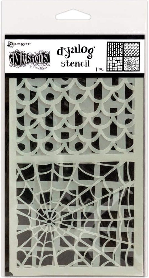 Dyan Reaveley's Dyalog Stencils Set 2 - Border It Too, Doodle It Too & Stencil It Too - 3 Items...