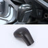Carbon Fiber Gear Shift Knob Cover Trim Compatible with Toyota Corolla Cross 2022 2023 Interior Decoration ABS Head Cover Sticker (Carbon Fiber)...
