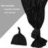 Newborn Swaddle Blanket with Hat Set Baby Swaddle Set Hospital Receiving Blankets for Girls Boys(Black)...
