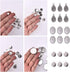 20pcs Stainless Steel Pendant Trays for Jewelry Making Finding Round Bezel 30x30mm...