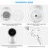 Flexible Twist Mount for Arenti Baby Monitor?No Tools or Wall Damage Required (White)...