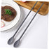 2 Pairs Silicone Integrated Chopsticks Spoon Coffee Mixing Spoons Ice Cream Spoons Coffee Stirring Sticks Coffee Stirring Spoon Beverage Stirrer L...