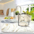 Marble Dish Drying Mat for Kitchen Counter White Golden Marble Gary Grey Drying Mats Super Absorbent Reversible Microfiber Kitchen Countertop Prot...