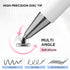 Pen for Samsung Tablet, Capacitive Disc Tip Stylus Pencil & Magnetic Cap Compatible with Apple iPad pro/iPad 6/7/8th/iPhone, Samsung Galaxy Tab A7...