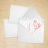 LUXPaper A2 Contour Flap Invitation Envelopes | 4 3/8" x 5 3/4" | White | 80lb. Text | 100% Recycled | 50 Qty...