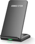 Wireless Charger, 10W Fast Wireless Charging Station, Qi Certified, Charging Stand for Multiple Devices iPhone 14 13 12 11 11 Pro Max Mini, Samsun...