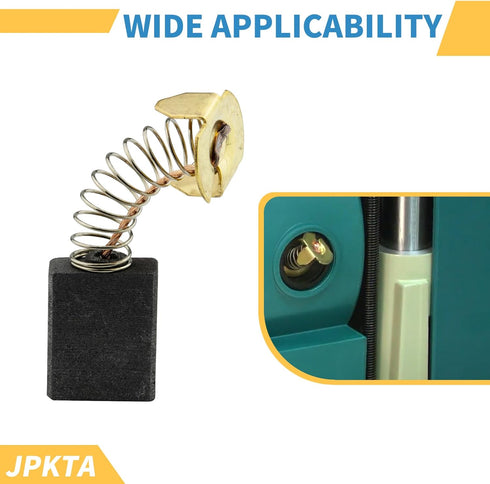 4 Pcs CB154/CB153 Carbon Brushes Compatible with Makita - Repalces 194986 181047-4 957805410 643152-0 643153-8 643154-6 Power Tools...