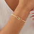 Gold Bracelets for Women 14K Gold Plated Beaded Bracelets Gold Stretch Bead Bracelet Handmade Ball Charm Bracelet Dainty Gold Jewelry Gifts for Wo...