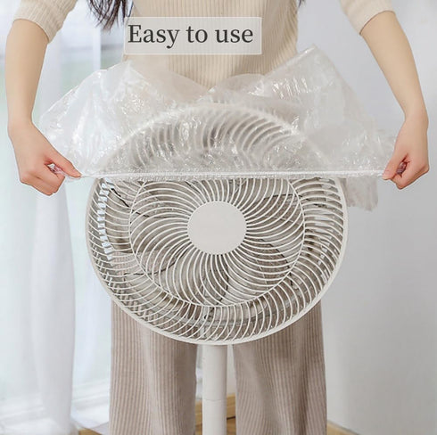 60Pcs Disposable Furniture Dust Cover Clear Plastic Kitchen Appliance Covers Dustproof with Elastic for Small Appliance, Oven, Pressure Cooker, Bl...