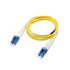 Cable Matters Plenum Rated Duplex OS2 Single Mode Fiber Optic Patch Cable - 1m / 3.3ft, LC to LC UPC 9/125 OFNP OS2 Fiber Optic Cable...