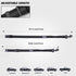 Dog Seat Belts for Car, Adjustable Nylon Restraint Car Seat Belt for Dog, Strong Dog Car Safety Harness with Elastic Bungee Buffer, 360 Degree Swi...