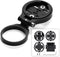 Bike Stem Computer Mount - Adjustable Out Front Mount for Garmin Edge 25 130 200 500 510 520 800 810 820 1000 1030, for Wahoo Elemnt Bolt Mini Bry...