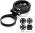 Bike Stem Computer Mount - Adjustable Out Front Mount for Garmin Edge 25 130 200 500 510 520 800 810 820 1000 1030, for Wahoo Elemnt Bolt Mini Bry...