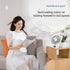 Desk Fan 5 Speeds/180° Adjustable/Wall Hang/Rechargeable Mini Fan?USB Fan Silent Powerful?Wireless Bedside Fan?Portable Fan for Bedroom,Office,Lib...