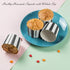 Webake Nonstick Paper Baking Cups for Popcorn Cupcake, 6oz Cupcake Bath Bomb, Muffin Case, Set of 50, Black Stripe for Halloween Party Decorations...