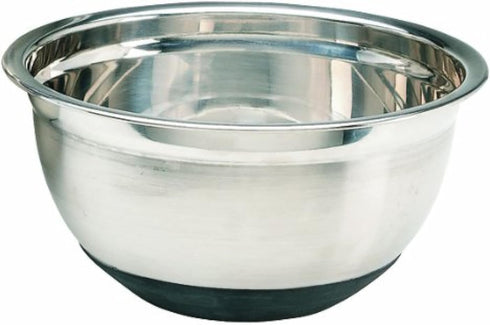 Crestware 8-Quart Mixing Bowls with Rubber Base...