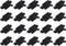 20PCS Hidden Fasteners Clips Black Universal Plastic T Clips with Screws for Composite Decking Boards...