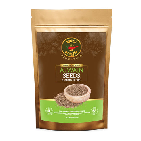 Spice Magic Whole Spices ~ 100% Pure, Aromatic & Natural I Gluten-Free I Non-GMO I Indian Origin, Ajwain Seeds...