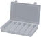 DURHAM Plastic Divider Box - 11x6-3/4 x1-3/4" - (6) Compartments - (5) Dividers...