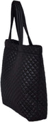 Comfortable light weight quilted Market Tote water repellent Color Black...